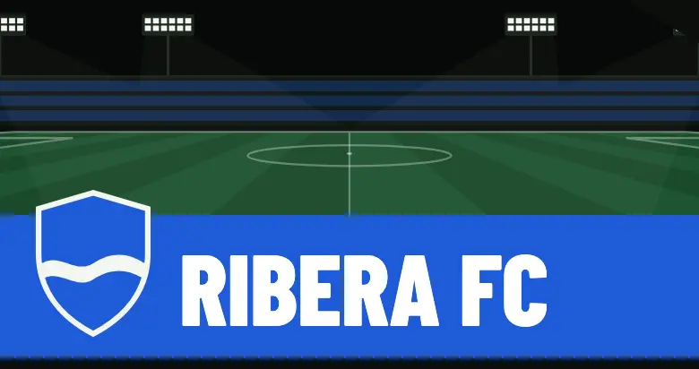 Page cover in the club’s blue